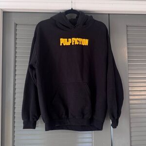 Pulp Fiction Vintage Inspired Black Hoodie